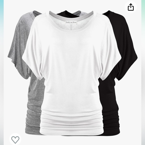 NWT women’s dolman sleeve blouse - Picture 2 of 4